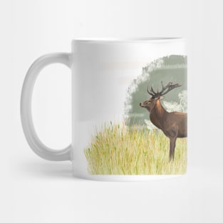 Red deer in Scandinavia Mug